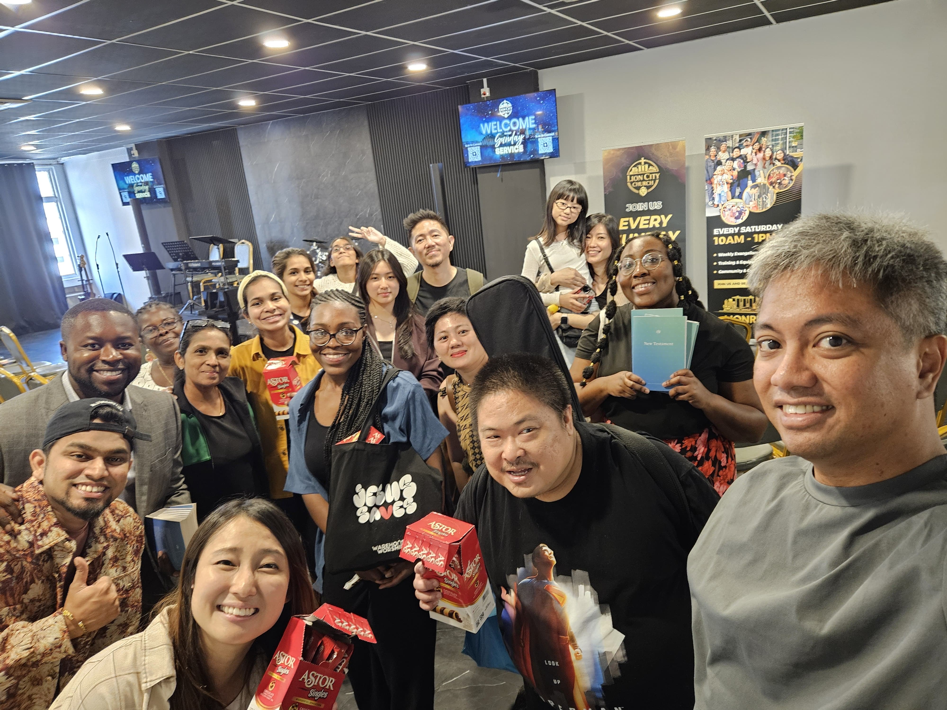 LionReach team ready for outreach